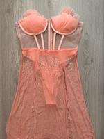Kleid Rosa Durchsichtig Steinchen Neu S 36 Sexy Essen - Essen-Katernberg Vorschau