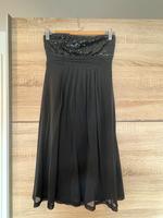 Schwarzes Cocktailkleid mit Pailetten Köln - Weiß Vorschau