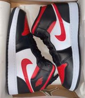 Nike Air Jordan 1 Mid GS "Black Fire Red" Kreis Pinneberg - Borstel-Hohenraden Vorschau