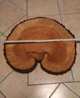 Holz-Scheibe Baumschnitt mit Rinde Buche O 50 x4.5 bis 8cm Baden-Württemberg - Mahlberg Vorschau