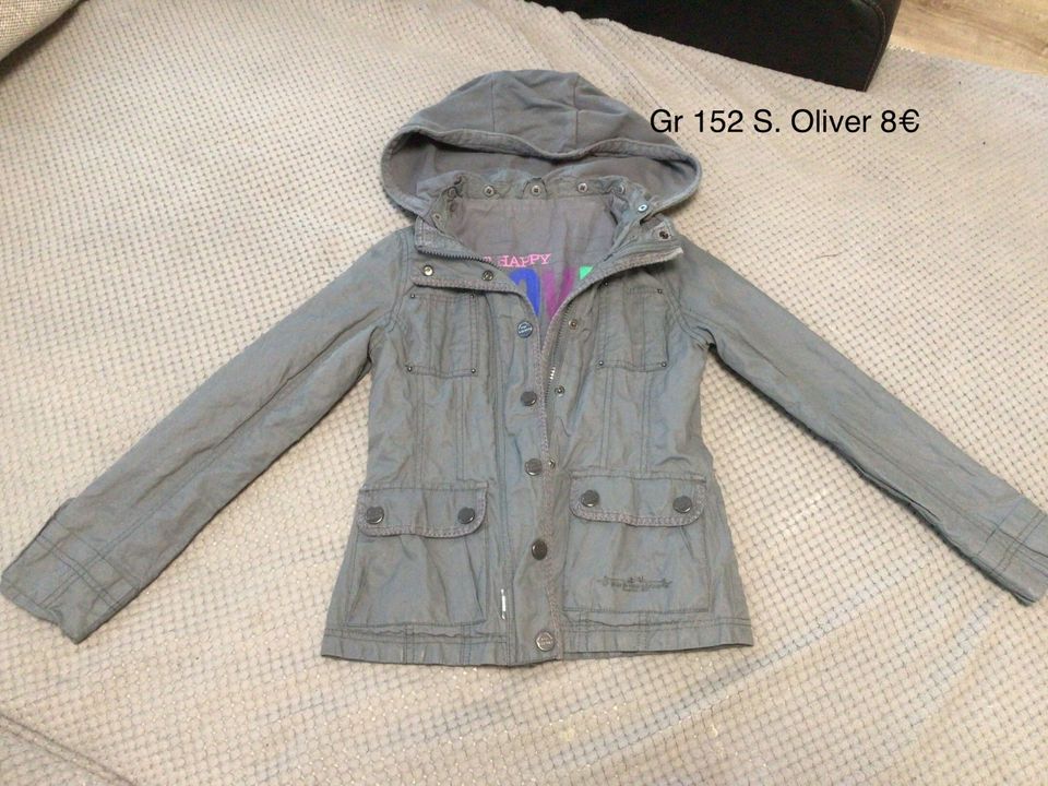 S.Oliver Jacke Khaki Gr 152 in Pettstadt