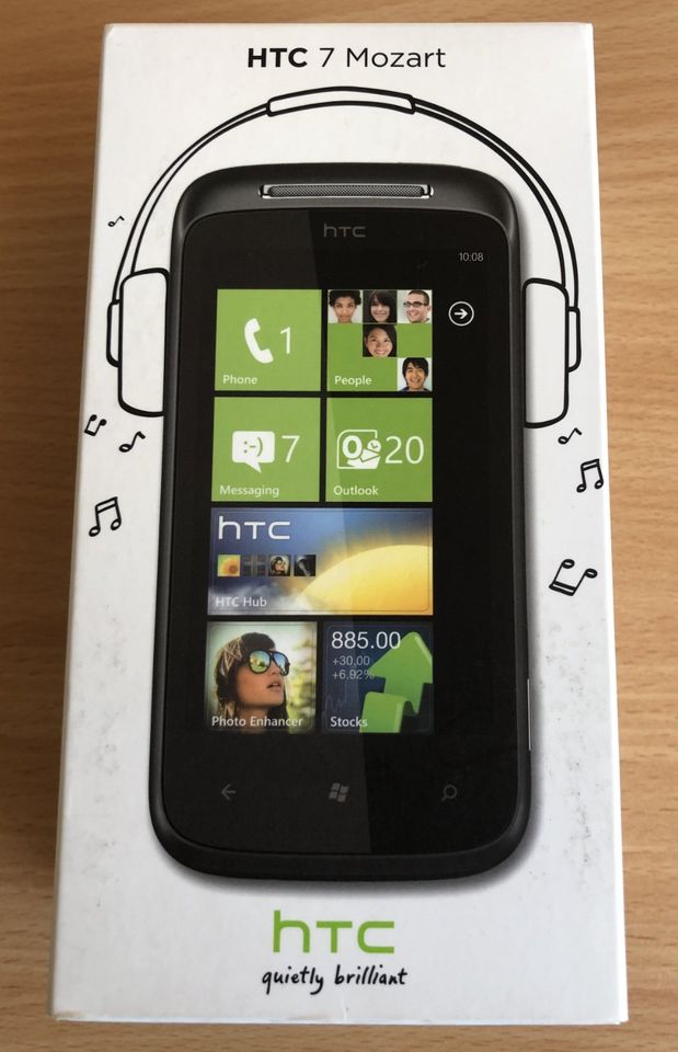 Windows Phone HTC 7 Mozart 16GB + OVP in Freising