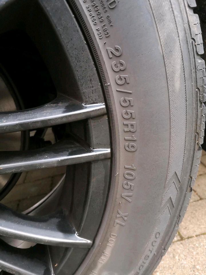 4 Alufelgen 19zoll mit Winterreifen 235/55R19 in Coesfeld