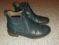 Boots / Stiefeletten Gr. 39 von Tamaris, dunkelblau Sachsen - Pöhl Vorschau