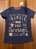 Neu m Etikett: NEXT T-Shirt "Best Brother" dunkelblau 4-5J/Gr.110 Bayern - Parkstetten Vorschau