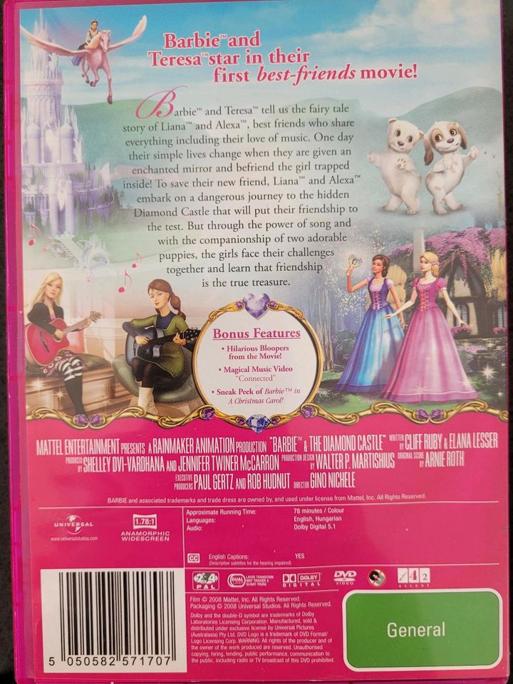 Barbie und das Diamantenschloss DVD Englisch in Bonn