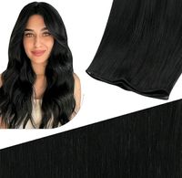 TOP Haar Tresse Hair Weft Extensions Schwarz Echthaar REMY Tresse Schleswig-Holstein - Norderstedt Vorschau