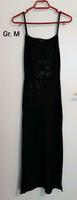 Langes, schwarzes, figurbetontes Abendkleid mit Spaghetti Trägern Süd - Niederrad Vorschau