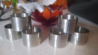 Selangor Pewter Zinn 6 x Serviettenringe Hammerschlag Optik Bayern - Erlangen Vorschau