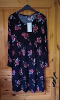 Sommerkleid Kleid schwarz blumen Gr 40 / L Dithmarschen - Heide Vorschau