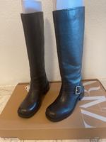 Zara Stiefel Boots Schuhe Stiefeletten dunkelbraun neu  Leder Essen - Rüttenscheid Vorschau
