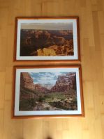 2 Bilder USA Grand Canyon Zion Canyon 75x55 gerahmt Holzrahmen Nordrhein-Westfalen - Niederkassel Vorschau