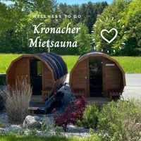 Sauna mieten Mietsauna mobile Sauna Wellness Geschenkidee Bayern - Kronach Vorschau