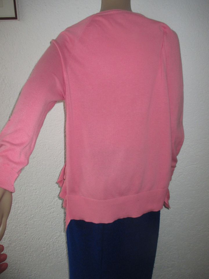 Volant Feinstrick Pullover ESPRIT 38,40-42/S-M Oversize apricot in Bammental