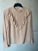H&M Bluse Oberteil Gr. 34 beige Bayern - Neufahrn Vorschau
