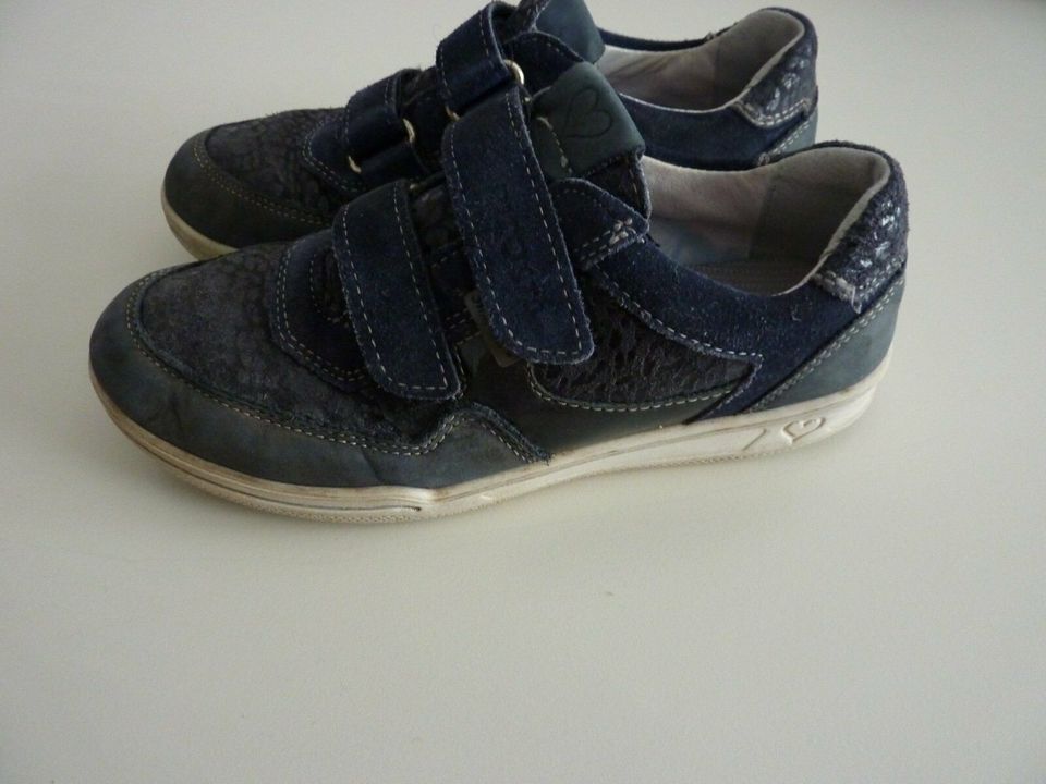 Ricosta blaue Halbschuhe Klettverschluss Gr. 33 in Heilbronn