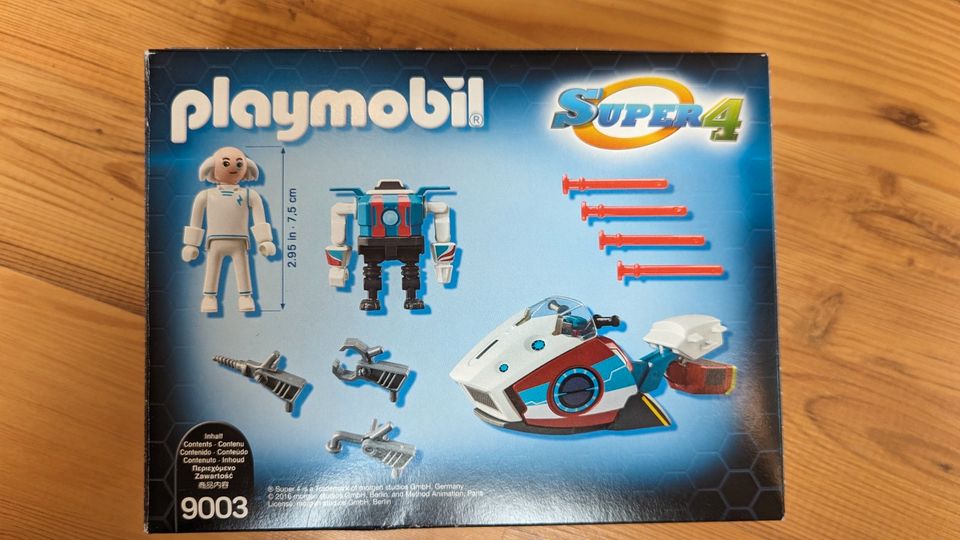 Playmobil 9003 Super 4, Skyjet mit Dr. X & Roboter in Troisdorf