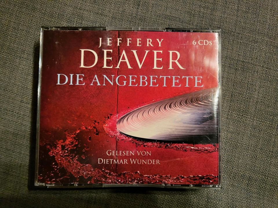 Hörbuch Die Angebetete von Jeffrey Deaver in Tannheim