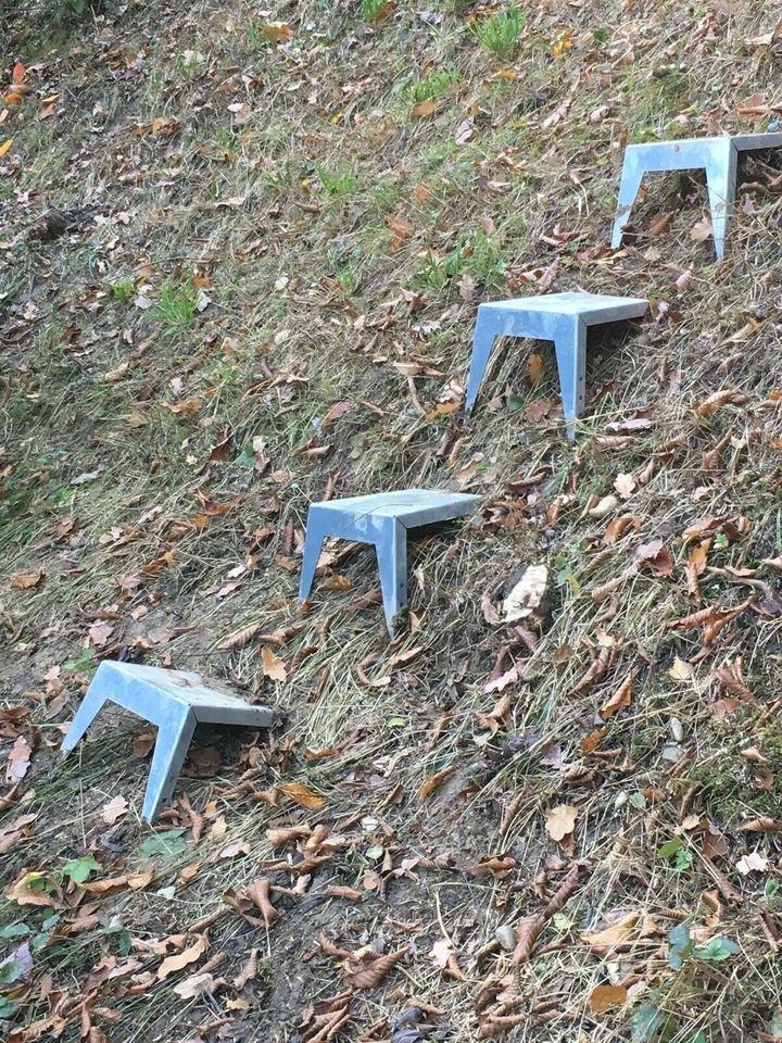 Stufen für den Garten zum Bau einer Treppe im Garten in Neusäß