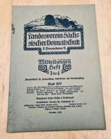Landesverein Sächsischer Heimatschutz Heft 3 bis 4 Band XIV 1925 Thüringen - Camburg Vorschau