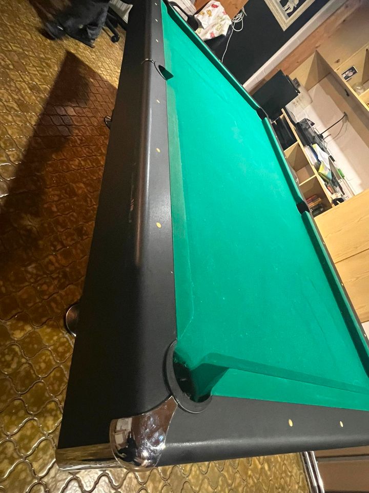 Billard , Billardtisch, Poolbillard,8 ft Safir 3 Schieferplatten in Essen