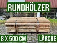 Palisade Rundholz Schneefangholz Stangen Holz - 8 x 500 cm LÄRCHE Nordrhein-Westfalen - Olsberg Vorschau
