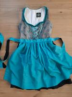 Damen / Mädchen Dirndl, schwarz-türkis, Gr. 38 Bayern - Lamerdingen Vorschau