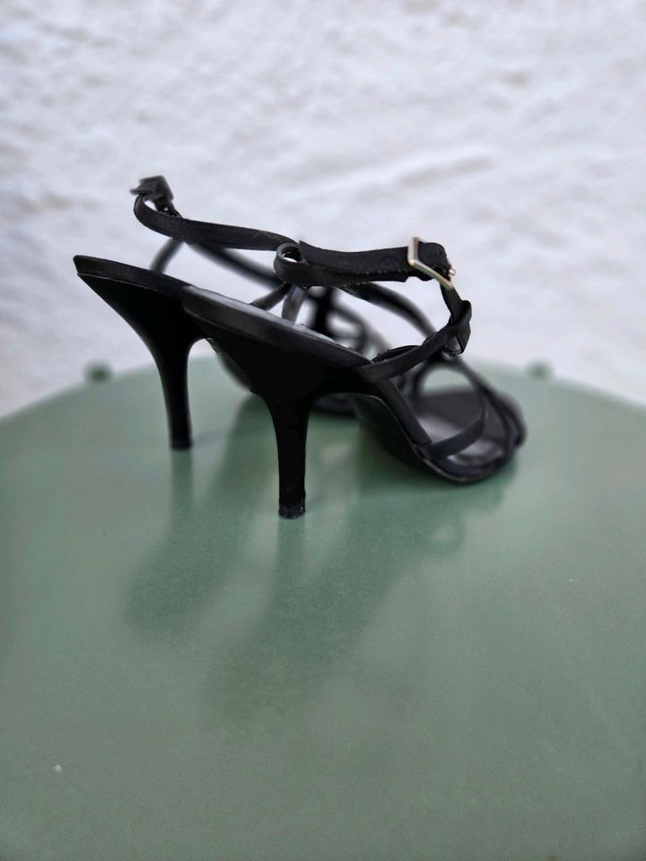 High Heels, Sandalen mit Absatz, Abendschuhe, Riemensandale, 38 in Schliersee