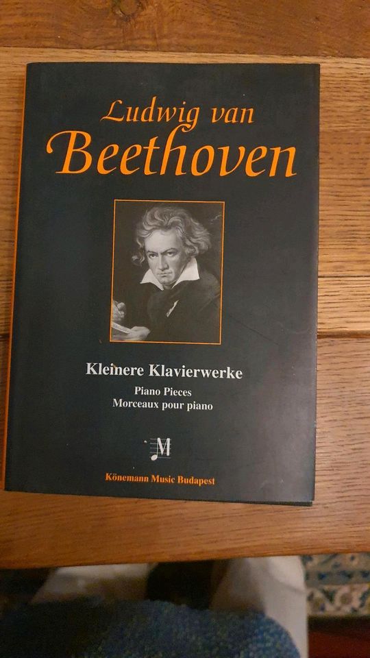 Klavier( Mozart, Beethoven) Büchlein mit Noten in Utting