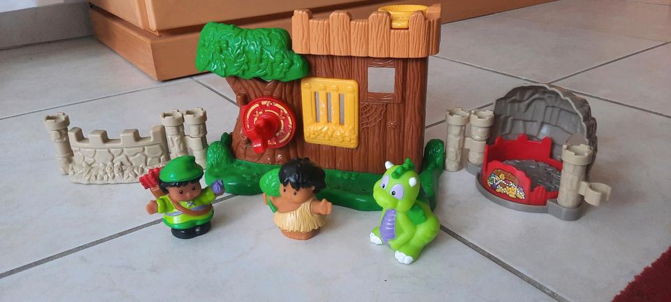 XXL Paket Little People Robin Hood Dino in Arnsberg