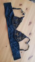 H&M Seide BH Bralette Navy Dunkelblau 34 Spitze Vahr - Neue Vahr Nord Vorschau