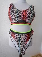 Bikini SHEIN Gr 4XL 52 54 Leo Netzeinsatz NEU Baden-Württemberg - Brackenheim Vorschau