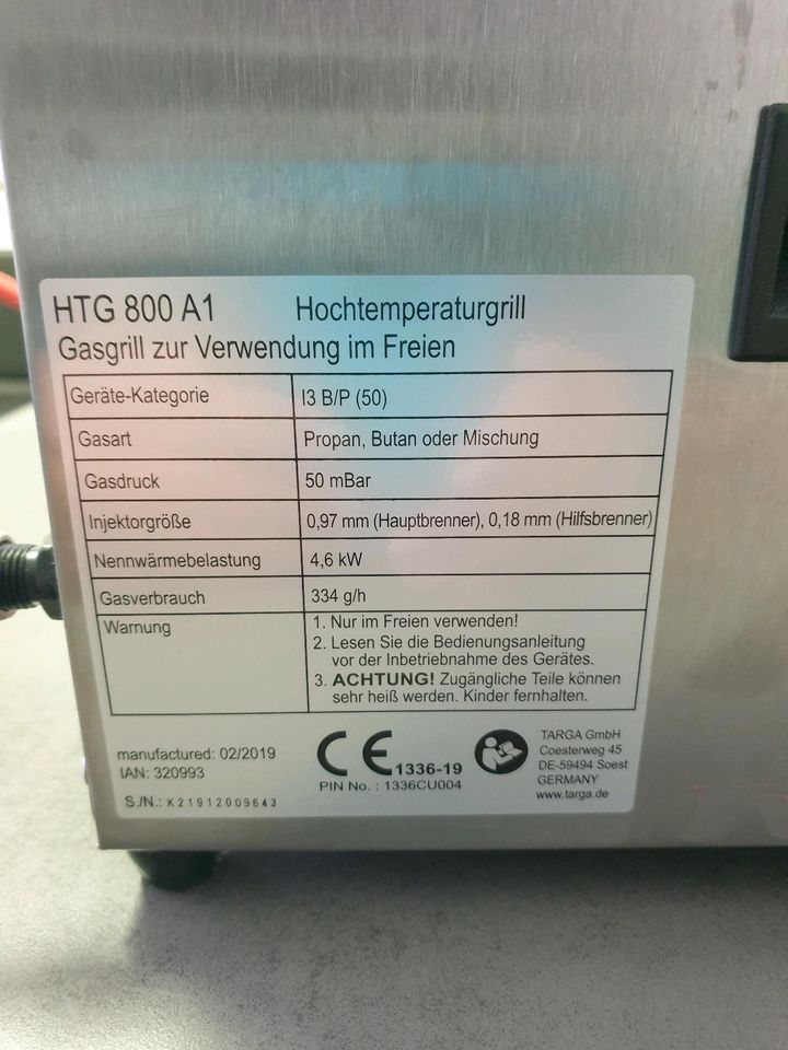 Hochtemperaturgrill in Oberndorf am Neckar