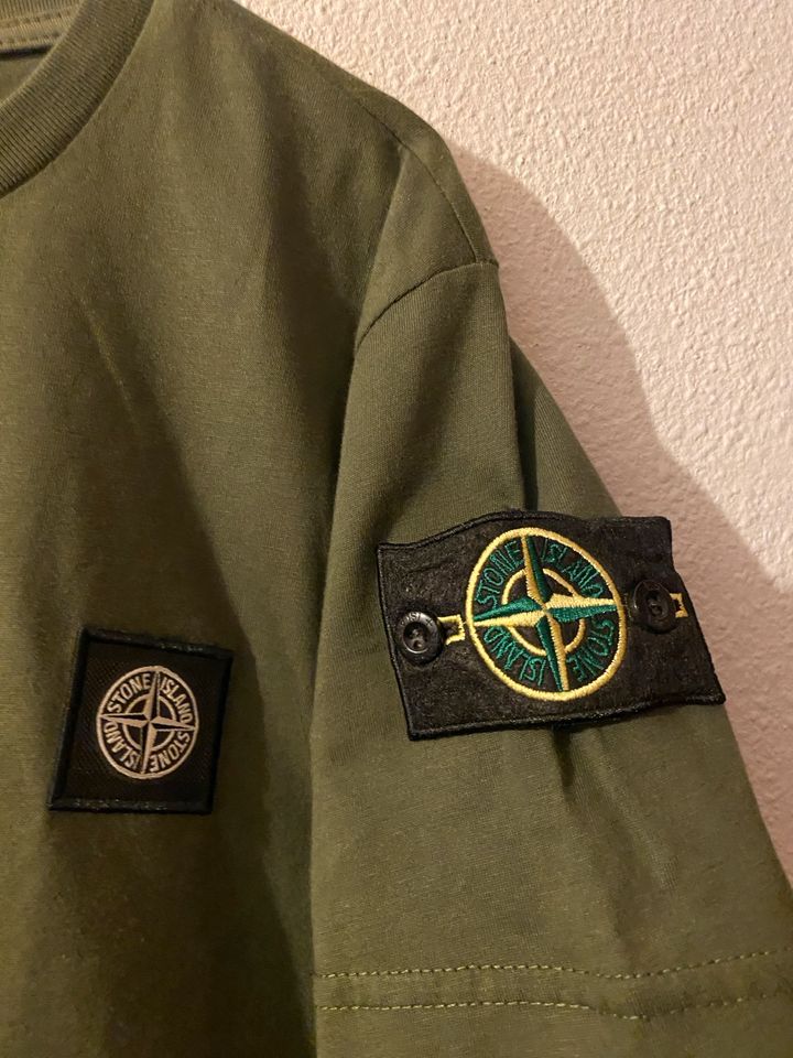 T-shirt Stone Island grün in Rüsselsheim