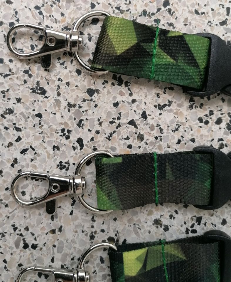 4 Bundeswehr Bw Schlüsselband Schlüsselanhänger Lanyard Flecktarn in Wiesbaden