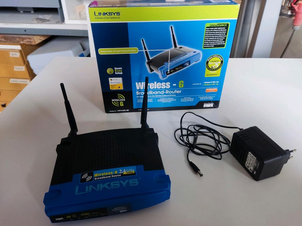 Linksys Wireless-G Broadband Router und Switch in Thüringen - Drei Gleichen  | Netzwerk & Modem gebraucht kaufen | eBay Kleinanzeigen ist jetzt  Kleinanzeigen