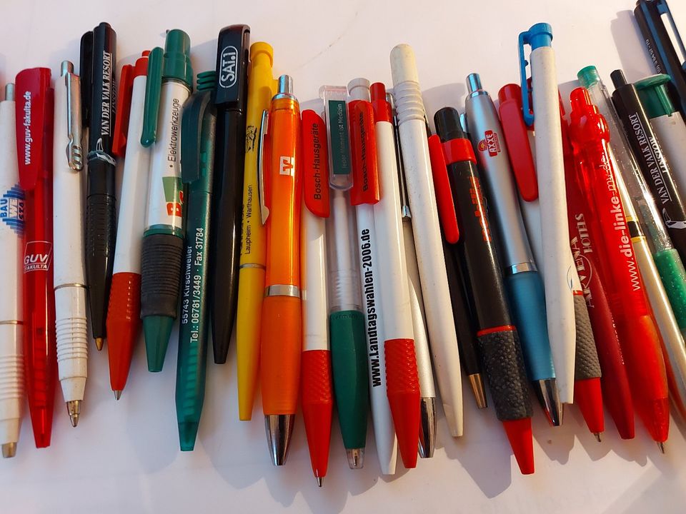 Kugelschreiber Werbekugelschreiber Sammlung über 150 Stück in Schwerin