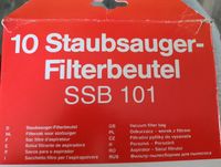 Staubsaugerbeutel Filterbeutel SSB 101  9Stück Thüringen - Ziegenrück Vorschau