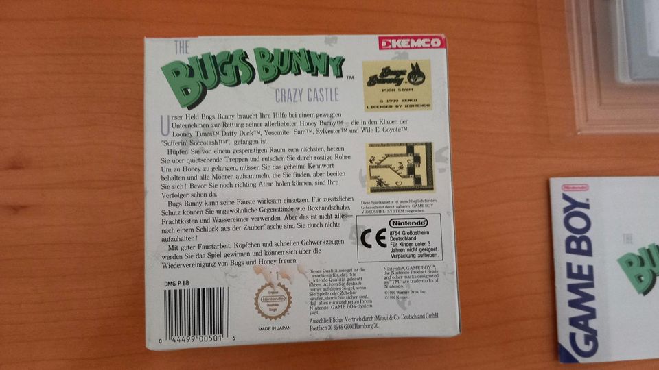 Gameboy Bugs Bunny in OVP in Köln