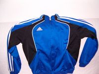 Adidas Vintage Trainigsjacke, 2011, Gr. 152, blau/schwarz/weiß Wuppertal - Langerfeld-Beyenburg Vorschau