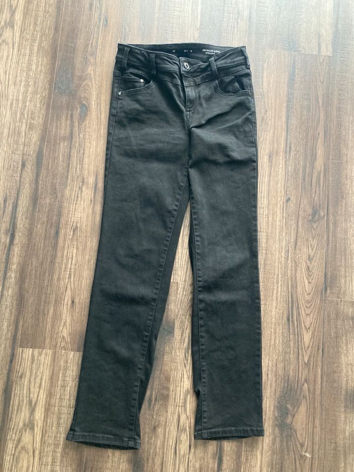 Tom Tailor Straight Jeans Alexa schwarz Größe 29/32 in Eislingen (Fils)