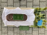 Fußballstadion Modell selbstgebaut Leipzig - Leipzig, Zentrum Vorschau