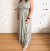 Salbeigrünes Kleid, Größe 40 Hessen - Marburg Vorschau