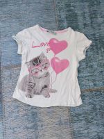 104 / 110 T-Shirt mit Katze Nordrhein-Westfalen - Rheine Vorschau