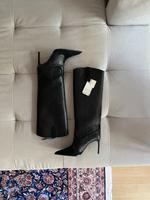 Zara Stiefel Cowboy Stil Stiletto Ledermix 40 NEU Hessen - Obertshausen Vorschau
