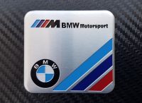 BMW Motorsport Alu Plakette, Emblem, Aufkleber Hessen - Gladenbach Vorschau