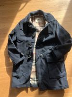 Orig. BURBERRY Herren Dufflecoat Wollmantel Gr 54, dklblau Bayern - Germering Vorschau