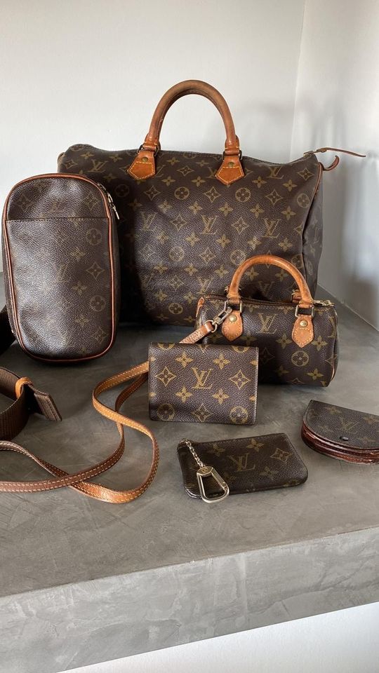 Original Louis Vuitton Pochette Alma Speedy Metis Keepall Noe LV in Straubenhardt