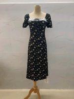 Retro kleid blumen sommerkleid schwarz vintage kleid blumenkleid Altstadt-Lehel - München/Lehel Vorschau