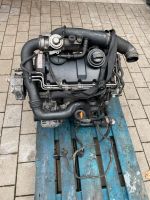 VW Golf 5 Touran Skoda Seat 1.9 TDI BXE Motor Komplett Anbauteile Baden-Württemberg - Bönnigheim Vorschau